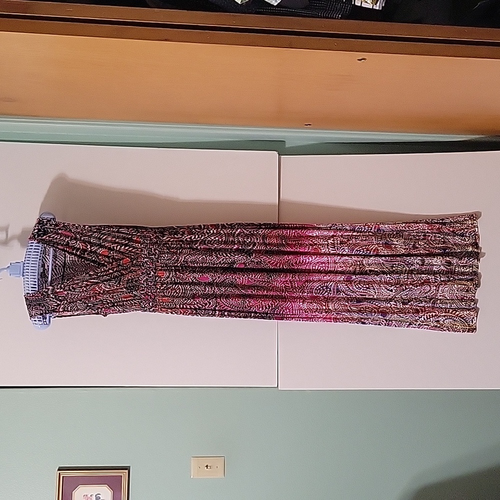 *SPENSE Elegant Multicolor Maxi Dress, Size S